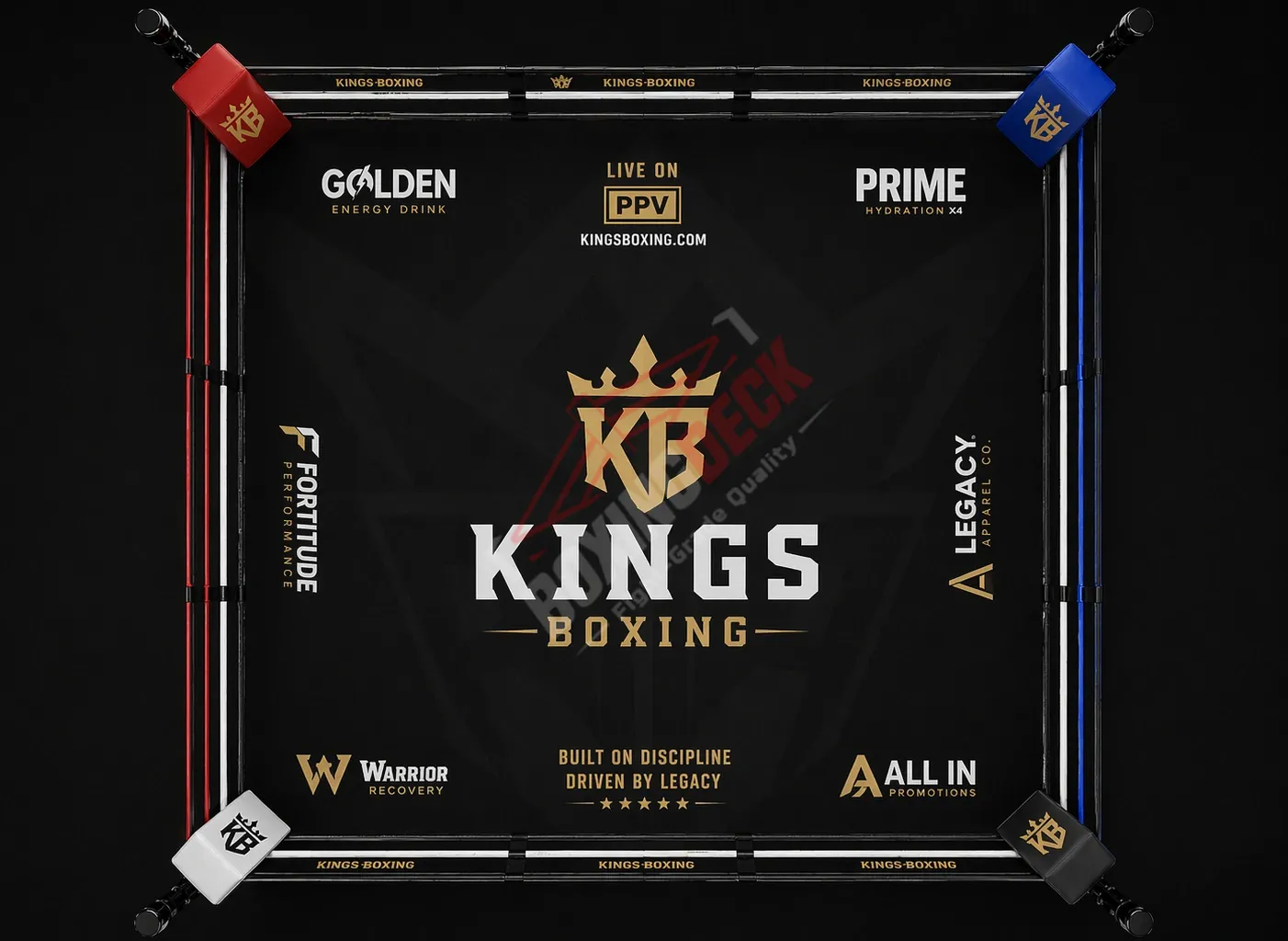 Custom Boxing Ring Canvas